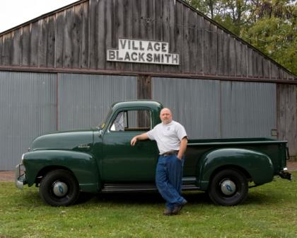 The 1954 Chevy truck, restored
